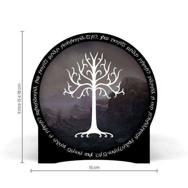 Imagem de Luminária Circular Arvore de Gondor Senhor dos Anéis