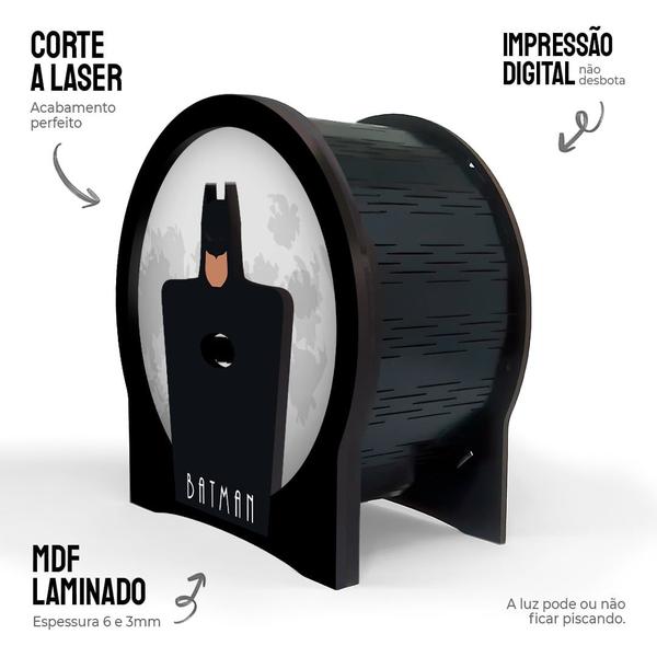 Imagem de Luminária Circular Batman