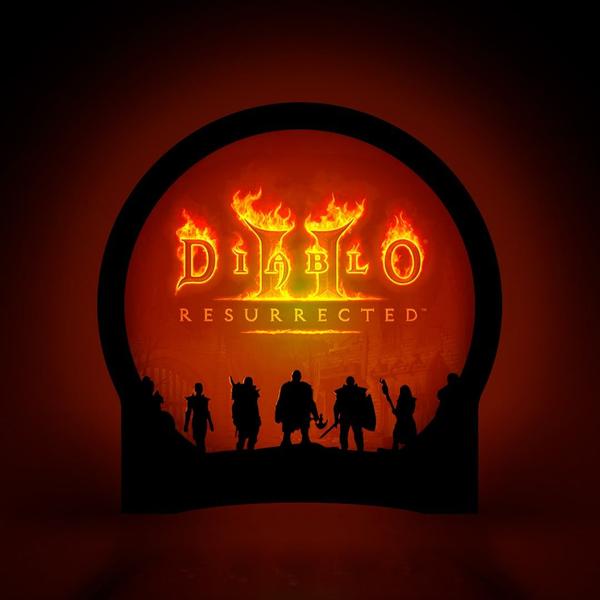 Imagem de Luminária Circular - Diablo 2