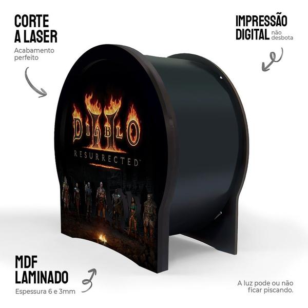 Imagem de Luminária Circular - Diablo 2