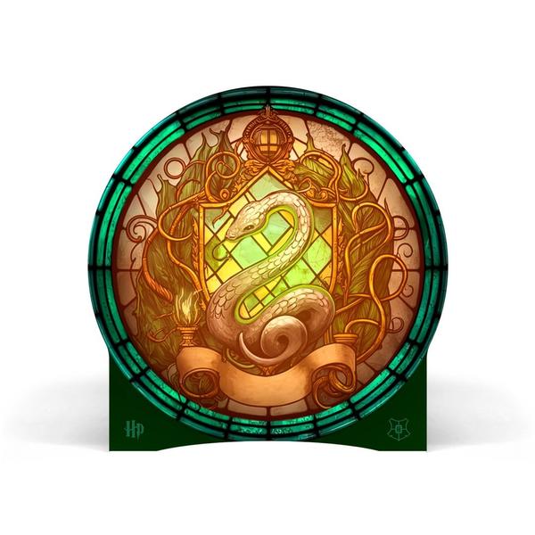 Luminária Circular - Harry Potter - Casas Sonserina - ShopC Imagem de Luminária Circular - Harry Potter - Casas Sonserina