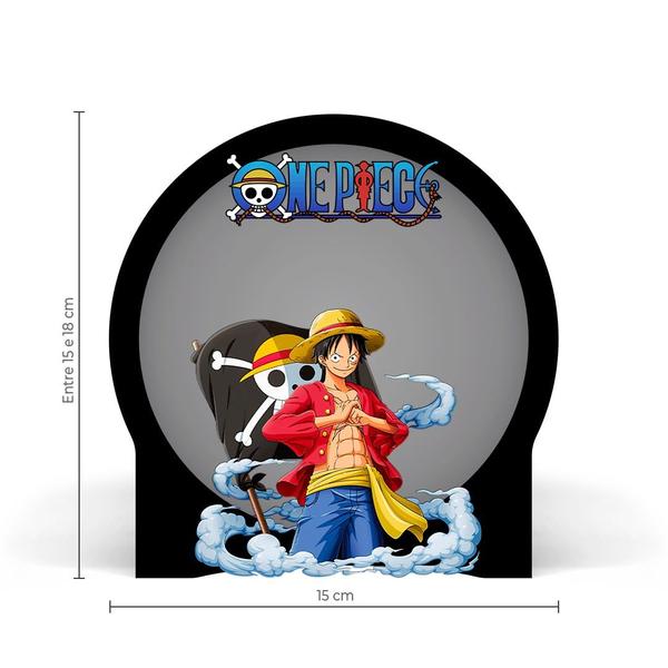 Imagem de Luminária Circular Luffy One Piece