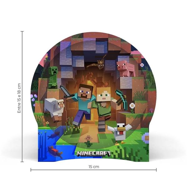 Imagem de Luminária Circular Minecraft Classic