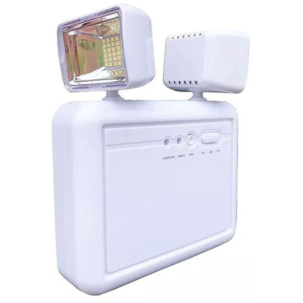 Luminaria de Emergencia 2 Farois Lampada LED Recarregavel Iluminaçao Luz Casa Comercio Empresa - Economia Solar Imagem de Luminaria de Emergencia 2 Farois Lampada LED Recarregavel Iluminaçao Luz Casa Comercio Empresa
