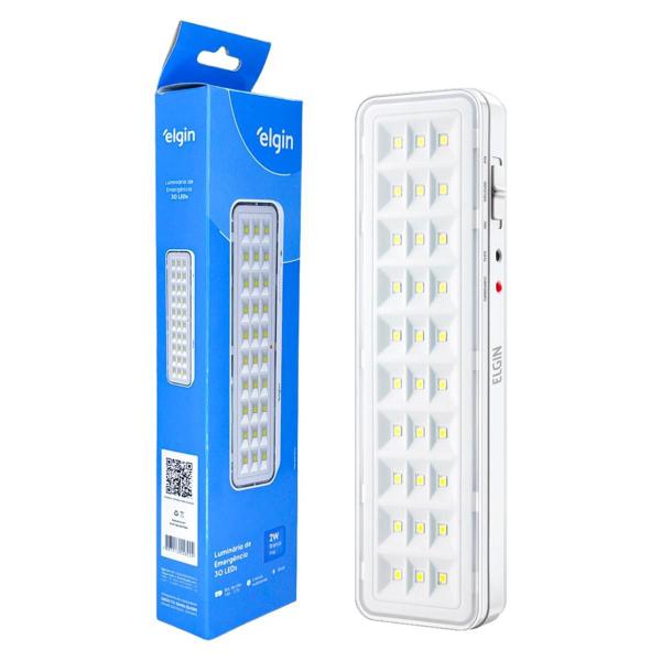 Imagem de Luminária De Emergência 30 Leds 2w Elgin