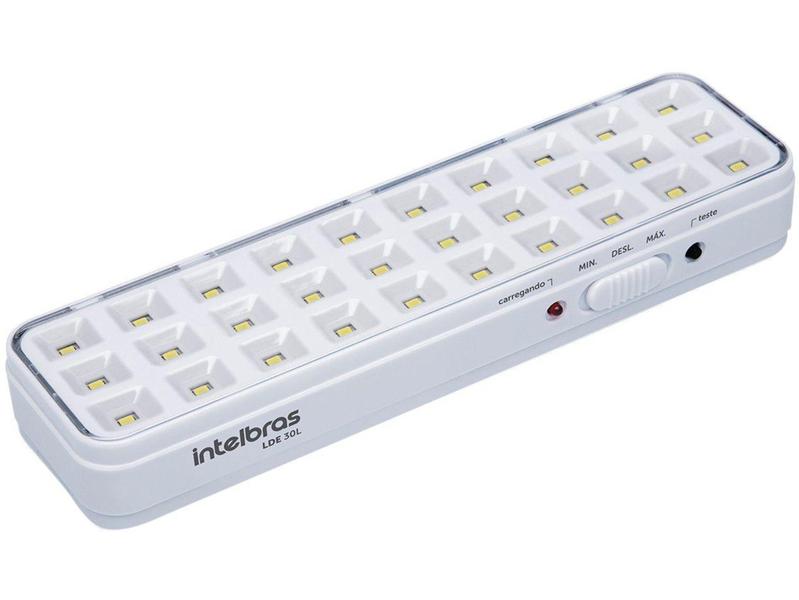 Imagem de Luminária de Emergência 30 LEDs Intelbras - LDE 30L