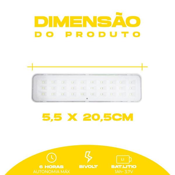 Imagem de Luminária de Emergência