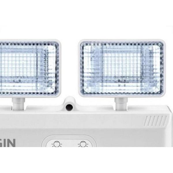 Imagem de Luminaria De Emergencia Elgin Com Blocos De Led Autonomos 1200Lm Bivolt