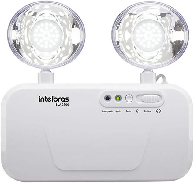 Imagem de Luminária de Emergência LED 1200 Lumens - 2 Faróis Intelbras BLA 1200