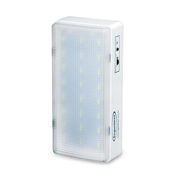 Imagem de Luminaria de emergencia led 200 lumens segurimax 25113