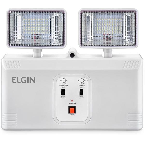 Imagem de Luminária De Emergência Led Bloco Autônomo 1000LM - Elgin