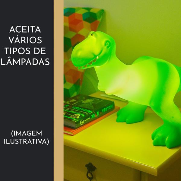 Imagem de Luminária de Mesa Abajur Rex Toy Story Disney Usare