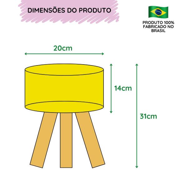 Imagem de Luminária De Mesa Abajur Sala Quarto Moderno Com Lâmpada led