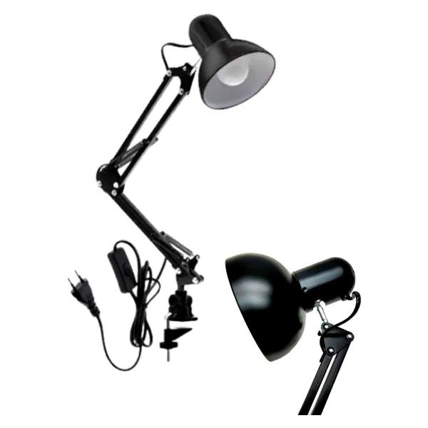 Imagem de  Luminária de Mesa Articulável GMH Desk 65cm  Base e Garra