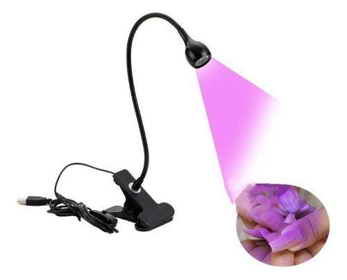 Imagem de Luminária De Mesa Com Garra Uv Ultravioleta Para Manicure