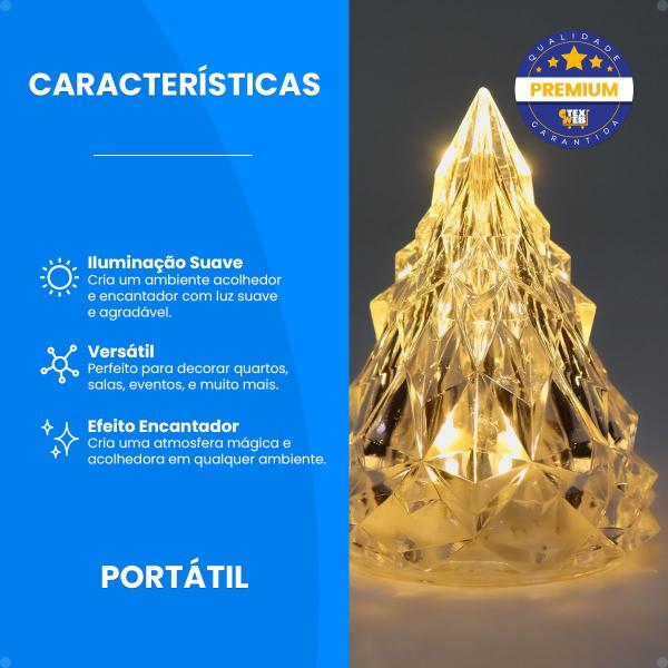 Luminária De Mesa Decorativa Árvore De Natal Abajur Quarto - Hxt Imagem de Luminária De Mesa Decorativa Árvore De Natal Abajur Quarto