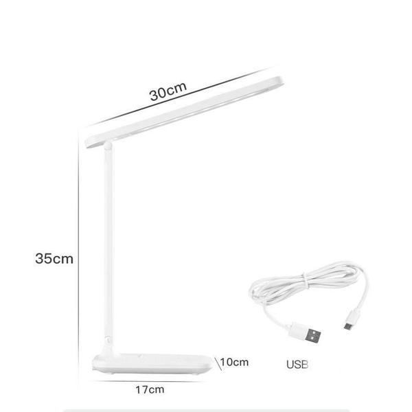 Imagem de Luminaria De Mesa Flexivel Usb Recarregavel Com Sensor