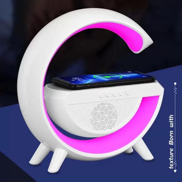 Imagem de Luminária De Mesa G Speaker Smart Station Bluetooth C/ Som