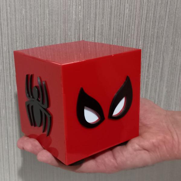 Imagem de Luminaria de Mesa Homem Aranha Presente Luminária Spider Man Marvel