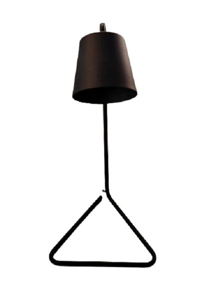 Luminária De Mesa Preto Industrial 1 Lamp. E27 - Juni Imagem de Luminária De Mesa Preto Industrial 1 Lamp. E27 - Juni