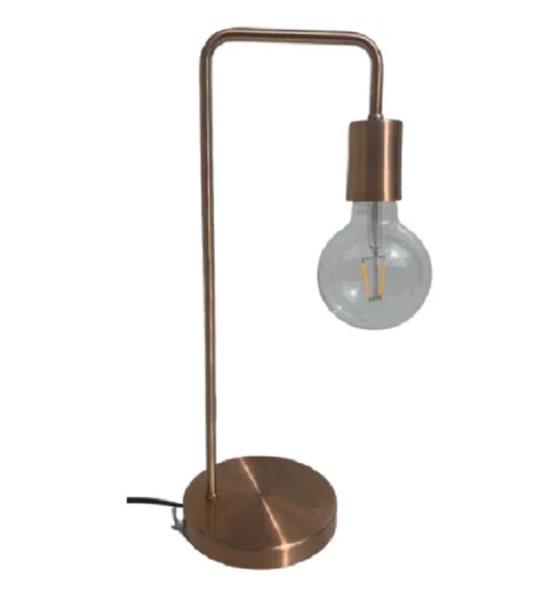 Luminária De Mesa Retro Simples 1 Lamp. - Juni Imagem de Luminária De Mesa Retro Simples 1 Lamp. - Juni