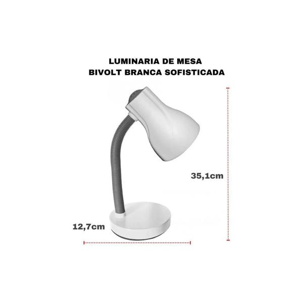 Imagem de Luminária de Mesa Startec Spiralle Amarela 110260000