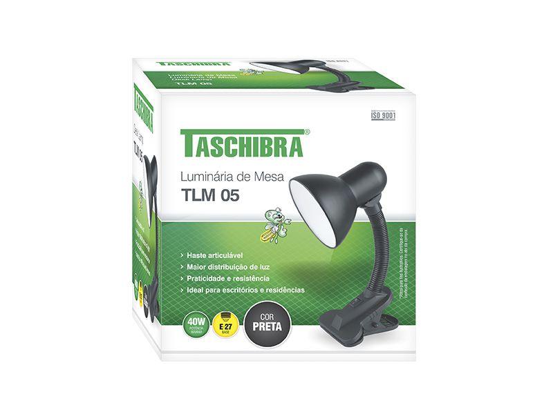 Imagem de Luminaria de Mesa Taschibra TLM 05 1x E27