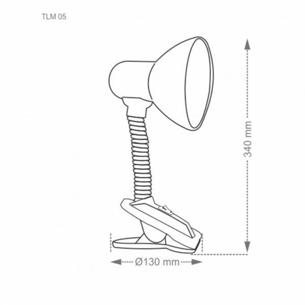 Imagem de Luminária de Mesa Taschibra TLM05