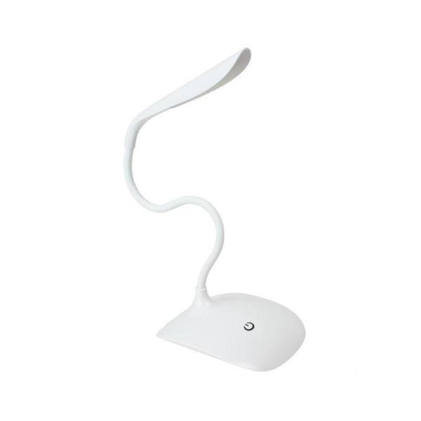 Imagem de Luminária de Mesa Touch 03 Níveis de Luz Sem Fio 18 Leds  Branco MESA