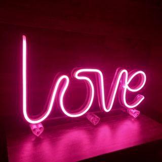 Imagem de Luminária de NEON de led - LOVE - 35cm x 19cm