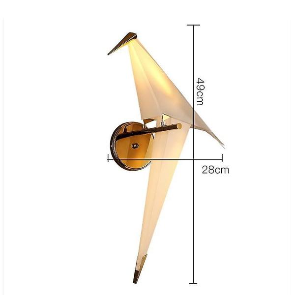 Imagem de Luminária de parede Wokex Abay LED Bird Design para estudo de quarto