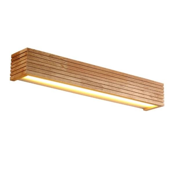 Luminária de parede Wokex Bedroom Bedroom Bedroom 6W LED de madeira maciça (luz quente) Imagem de Luminária de parede Wokex Bedroom Bedroom Bedroom 6W LED de madeira maciça (luz quente)