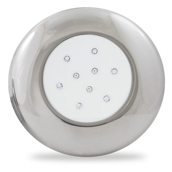 Imagem de Luminária de Piscina LED Monocromático Iluctron Borda Transparente 18w 125mm