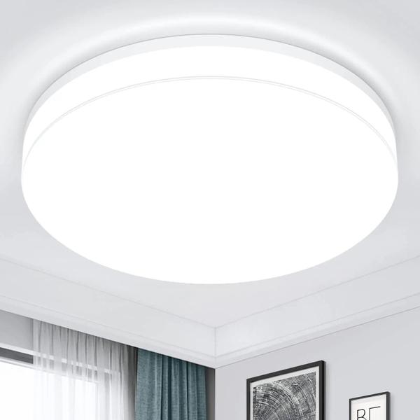 Imagem de Luminária de Teto LED Ultrafina Iralan - 18W, 24W, 36W ou 48W - Luz Branca Quente, Neutra ou Fria