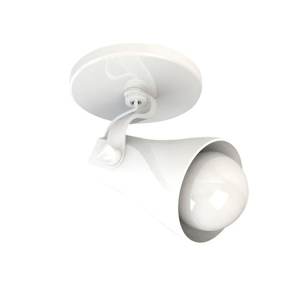 Imagem de Luminária de Teto Spot de Sobrepor Direcionável Octa Design Moderno Quarto Sala 1 lâmpada E27 Bivolt