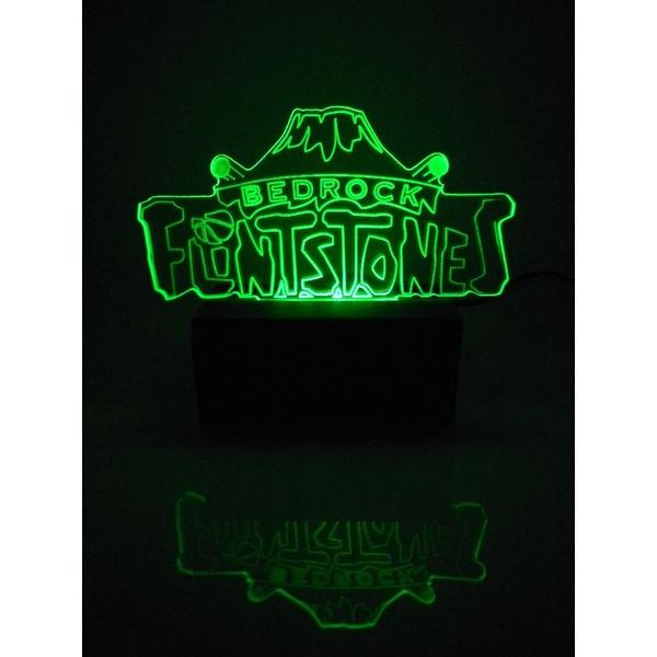 Imagem de Luminária Decorativa Abajur Led Flinstones Personalizada