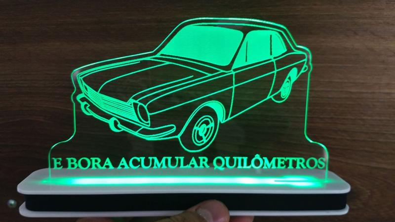 Luminária Decorativa com LED Corcel 01 - Hobbies do Ofício Imagem de Luminária Decorativa com LED Corcel 01