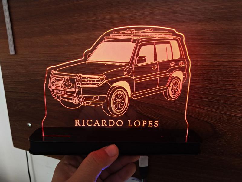 Imagem de Luminária Decorativa com LED Pajero TR4 2007