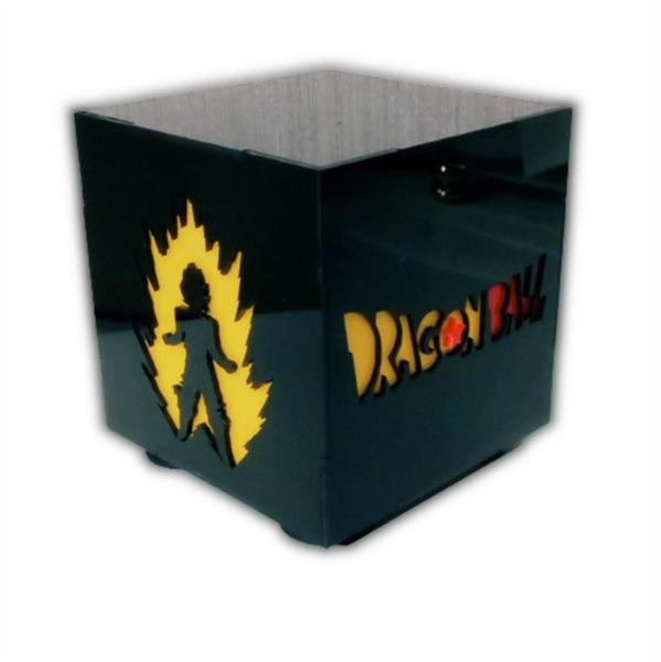 Imagem de Luminária Dragon Ball de Mesa ou Cabeceira DBZ Preto Luminaria