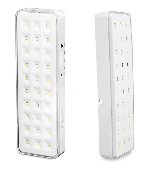 Imagem de Luminária Emergência 30 Leds Super Slim Segurimax