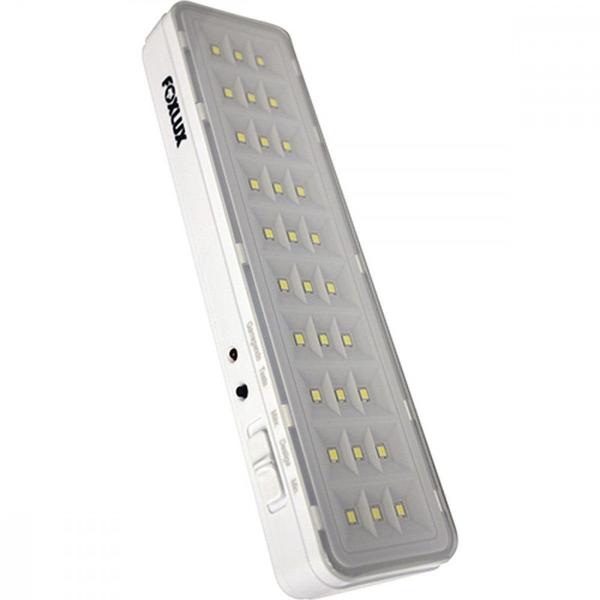 Imagem de Luminaria Emergencia Bivolt 30 Leds Foxlux