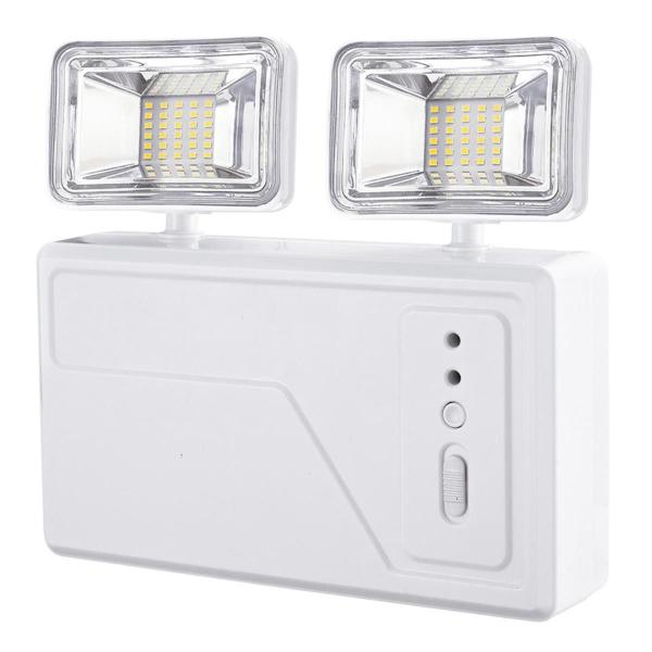 Imagem de Luminária Emergência Bloco Autônomo LED 2 Faróis 18W 3000 lm 100-240V