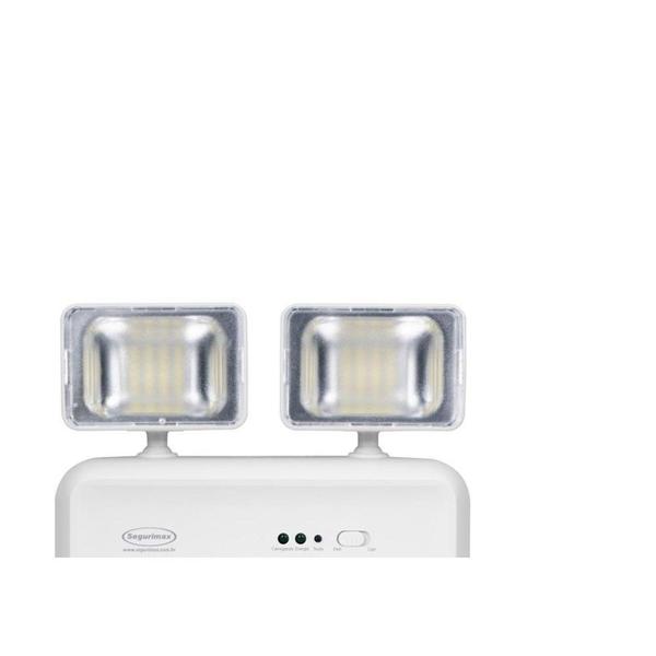 Imagem de Luminaria Emergencia Led Segurimax 1200 Lumens Compact 36829