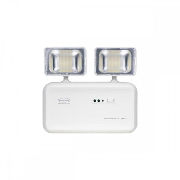 Imagem de Luminaria Emergencia Led Segurimax 1200 Lumens Compact  36829