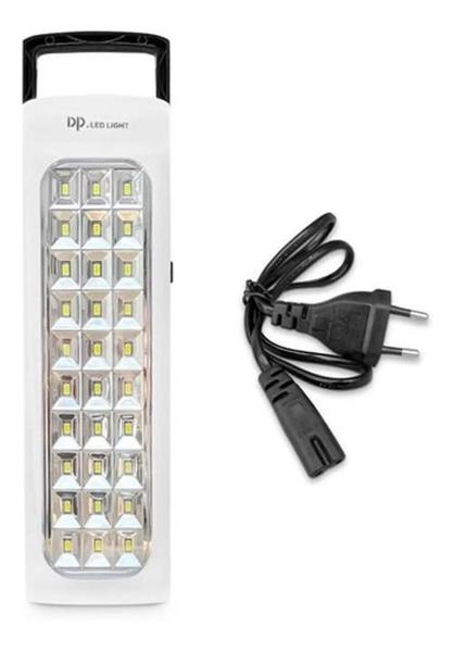 Imagem de Luminária Emergência Recarregável DP-7011A 30 LEDs Bivolt