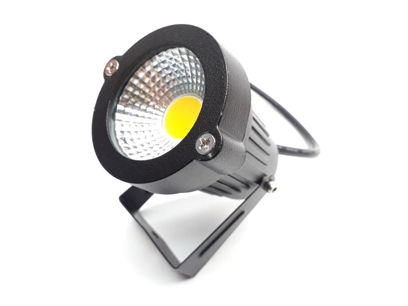 Imagem de Luminária espeto de jardim led 5w ip65 bivolt - Branco frio 6500K