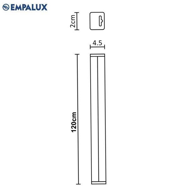 Imagem de Luminária Fluorescente Tubular T5 28W 127V Branco Frio