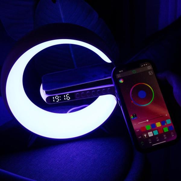 Imagem de Luminaria G-speaker Smart Station Carregador S/ Fio Original