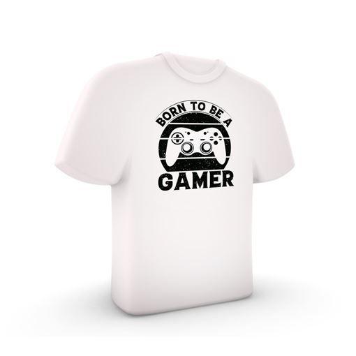 Luminária Gamer Camiseta Born Bivolt Light - Desembrulha Imagem de Luminária Gamer Camiseta Born Bivolt Light