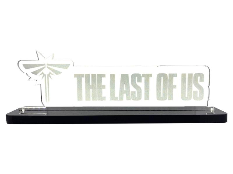 Imagem de Luminária Gamer Geek The Last Of US - Acrílico LED Branca